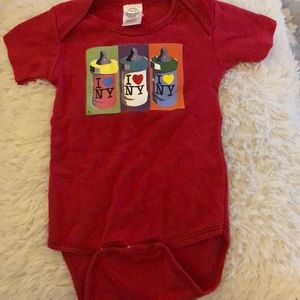 “I love New York” onesie